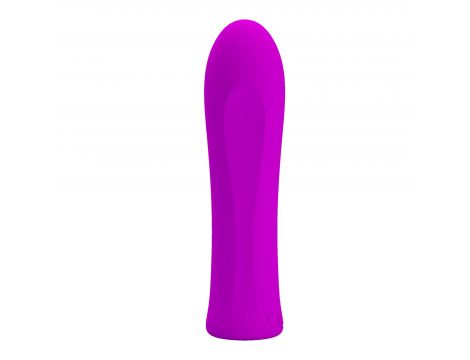 Wibrator mini silikonowy Pretty Love Alfreda fioletowy 12 funkcji - 3