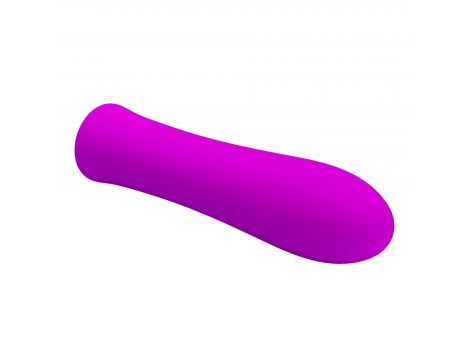 Wibrator mini silikonowy Pretty Love Alfreda fioletowy 12 funkcji - 4