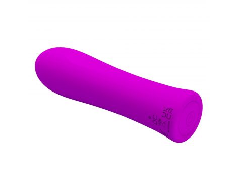 Wibrator mini silikonowy Pretty Love Alfreda fioletowy 12 funkcji - 5