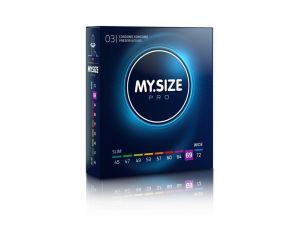 Prezerwatywy cienkie MY.SIZE PRO 69 mm XXL 3 sztuki