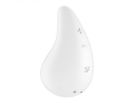 Mini wibrator silikonowy Satisfyer Dew Drop biały - 3