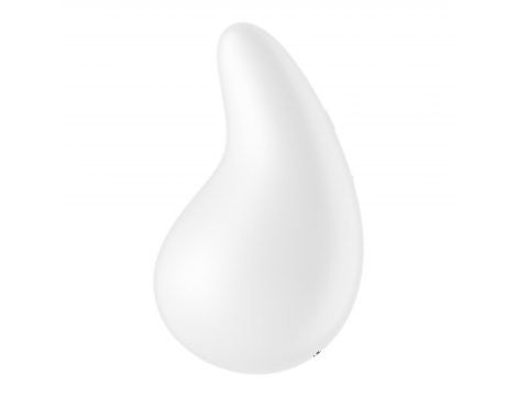 Mini wibrator silikonowy Satisfyer Dew Drop biały - 4
