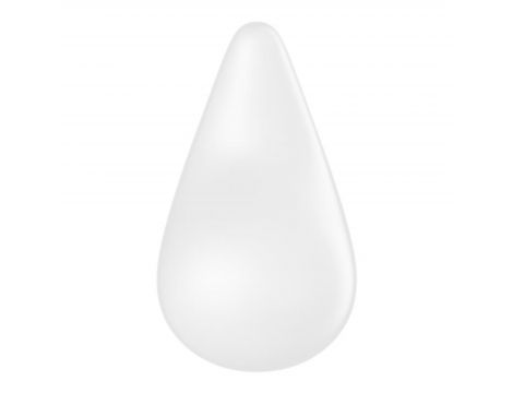 Mini wibrator silikonowy Satisfyer Dew Drop biały - 5
