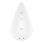 Mini wibrator silikonowy Satisfyer Dew Drop biały - 3