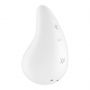 Mini wibrator silikonowy Satisfyer Dew Drop biały - 4