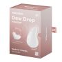 Mini wibrator silikonowy Satisfyer Dew Drop biały - 7