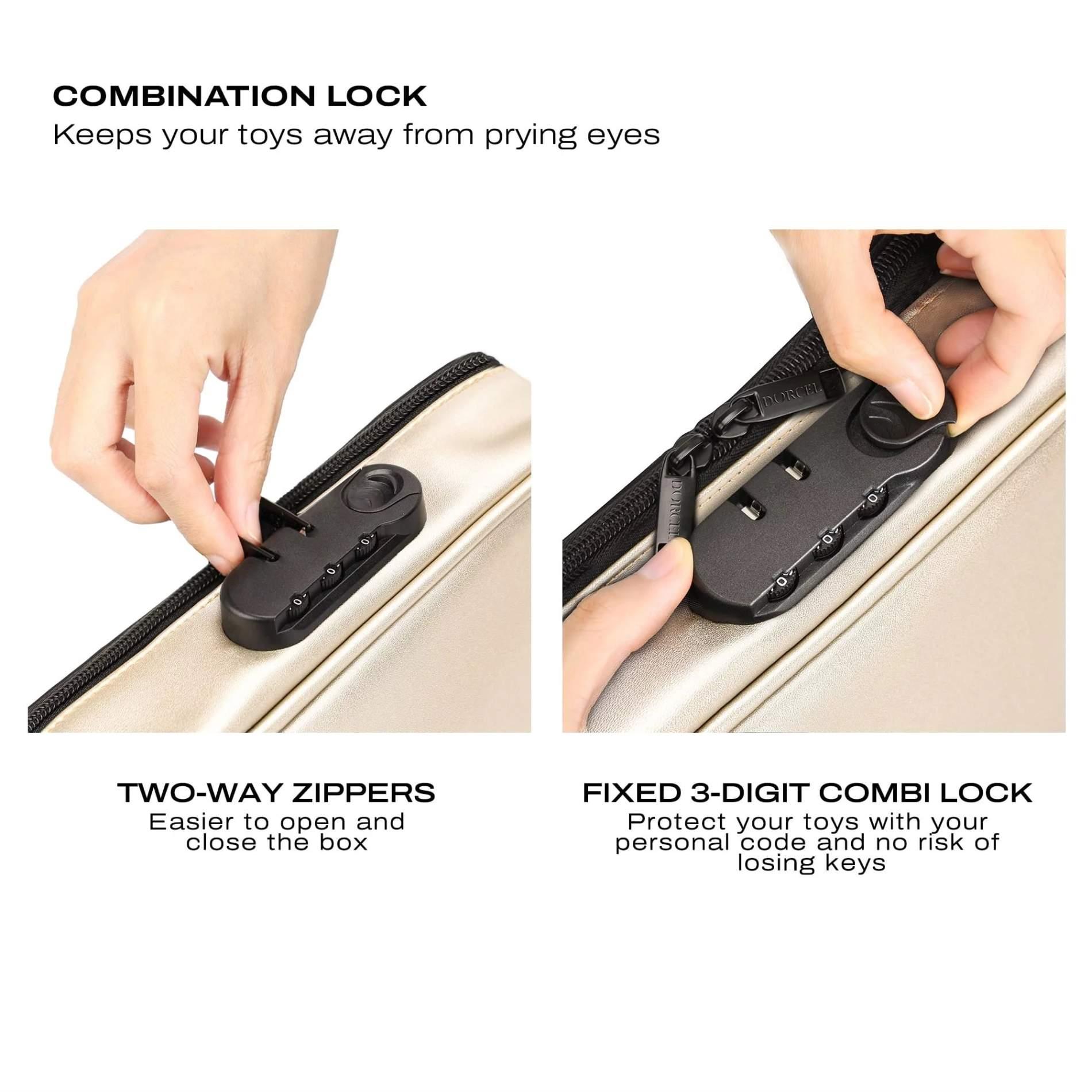 Discreet Box Luxury Gold