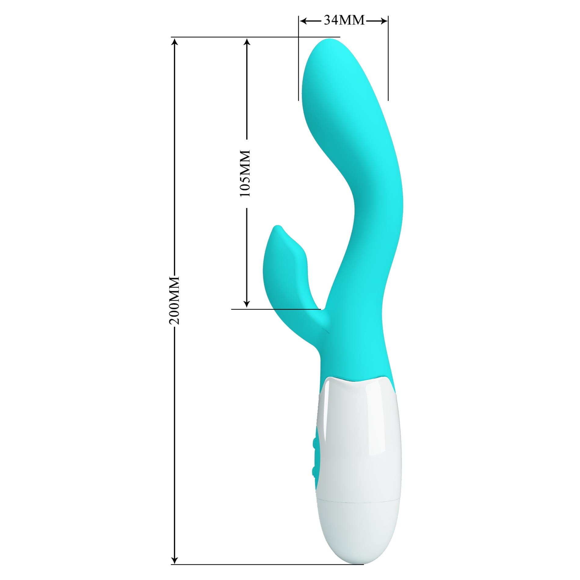 pretty love - brighty light blue, 30 vibration functions