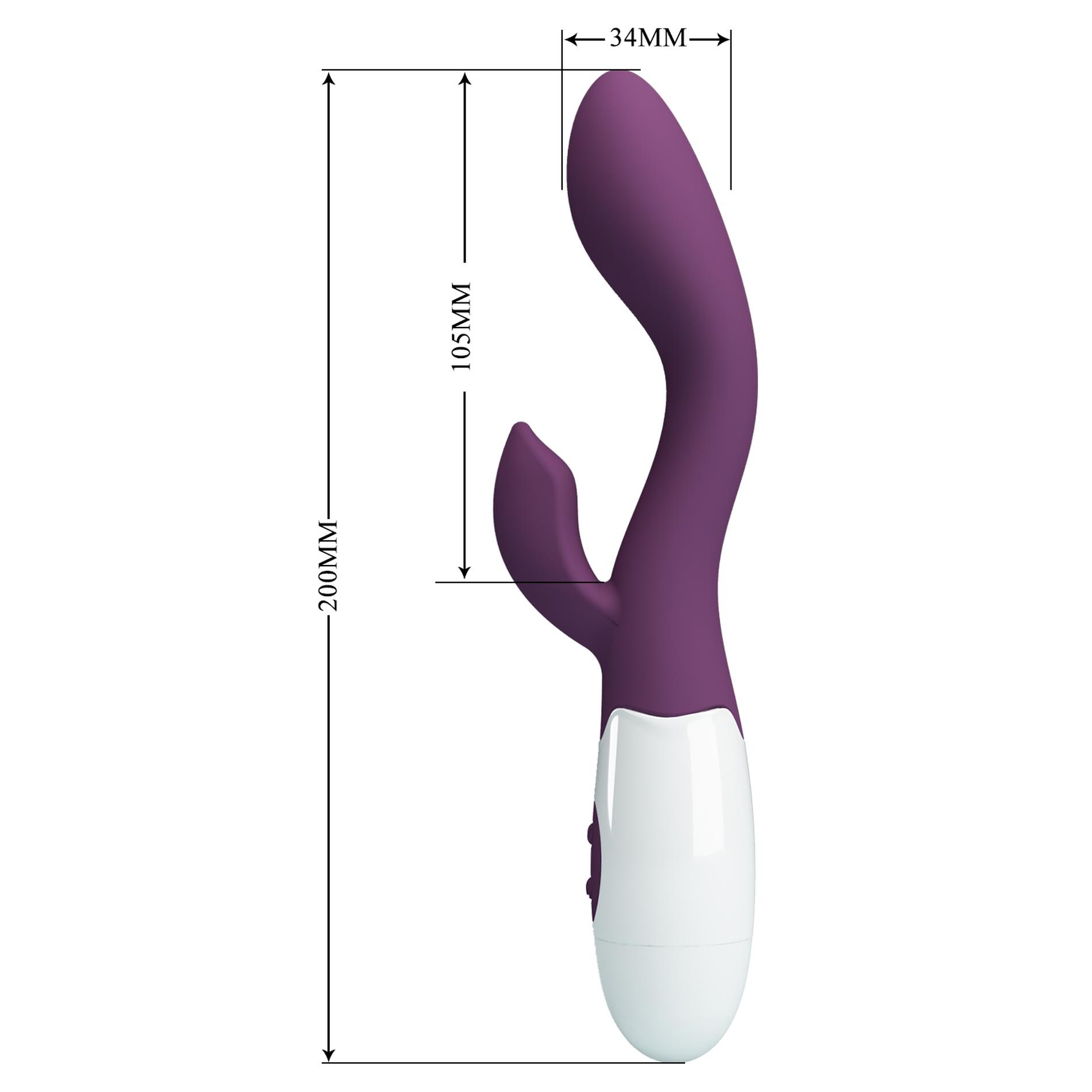 Pretty Love - Brighty Dark Purple, 30 Vibration Functions