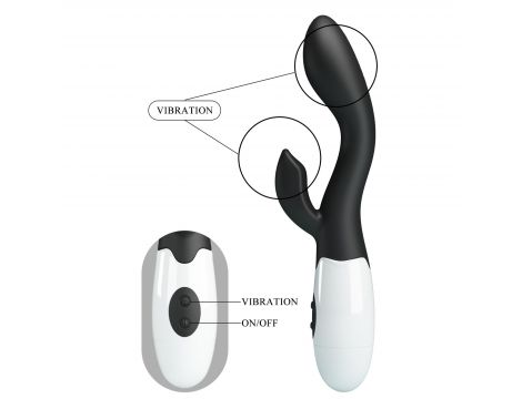 Wibrator króliczek Pretty Love Brighty czarny 30 funkcji - 6