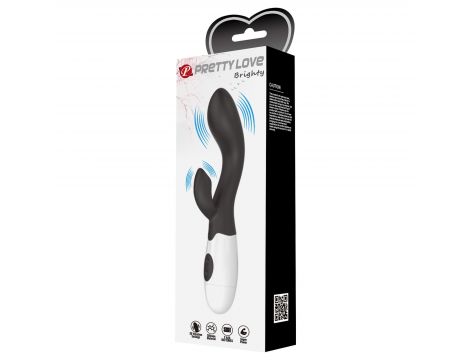 Wibrator króliczek Pretty Love Brighty czarny 30 funkcji - 9