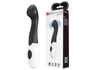 Wibrator silikonowy Pretty Love Charles czarny 30 wibracji