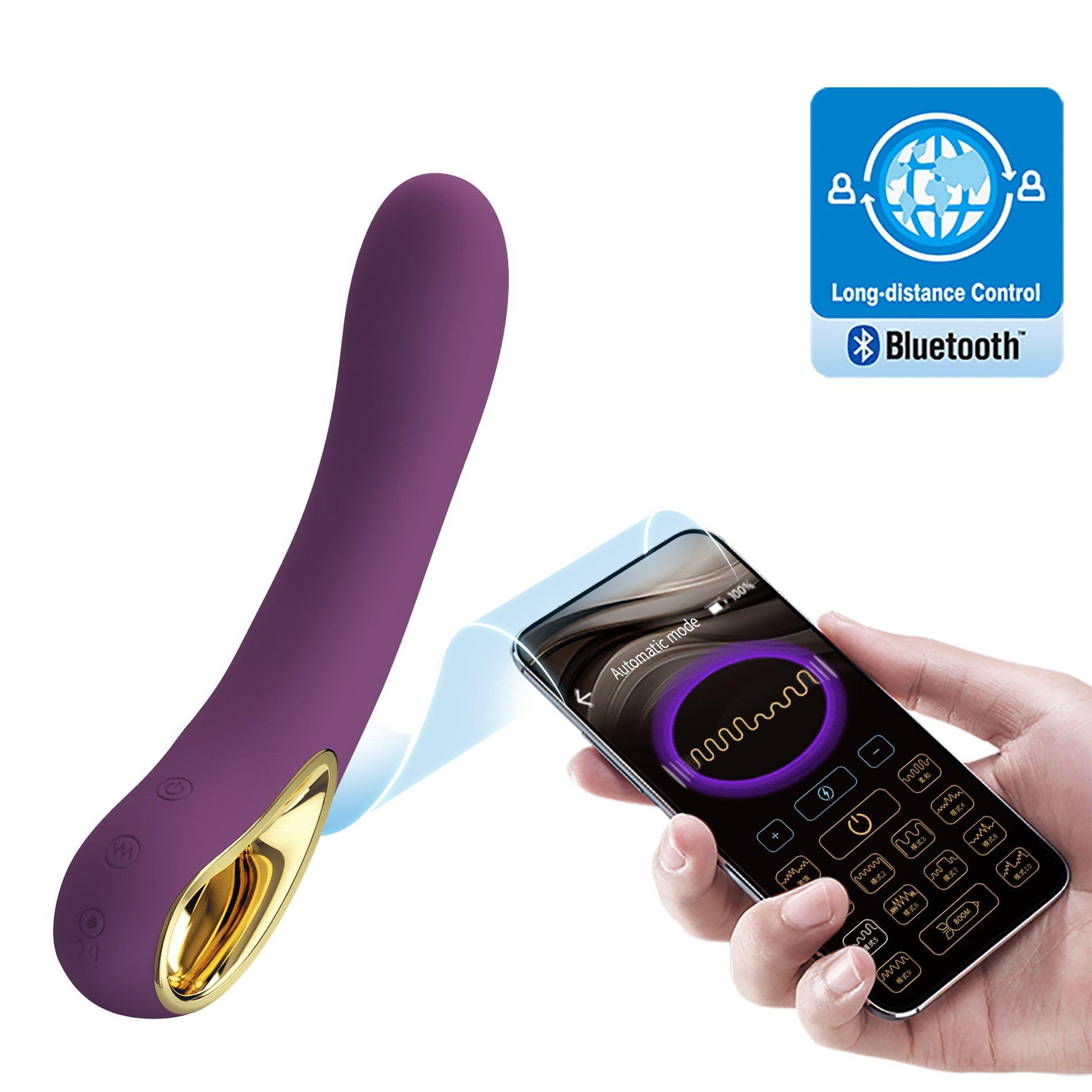 Pretty Love - Ethan Purple, 12 Vibration Functions Mobile App Long-Distance