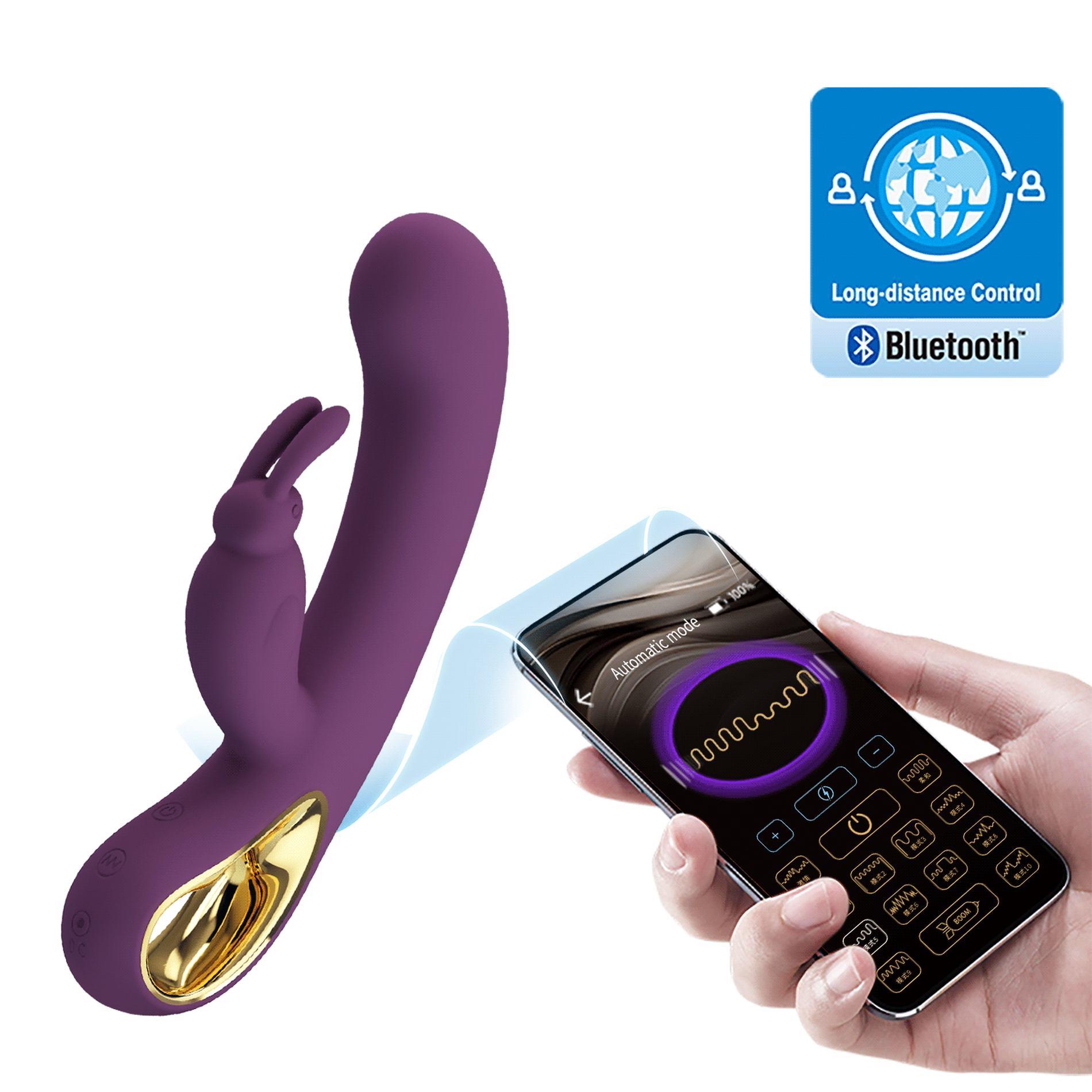 Pretty Love - Liam Purple, 12 Vibration Functions Mobile App Long-Distance