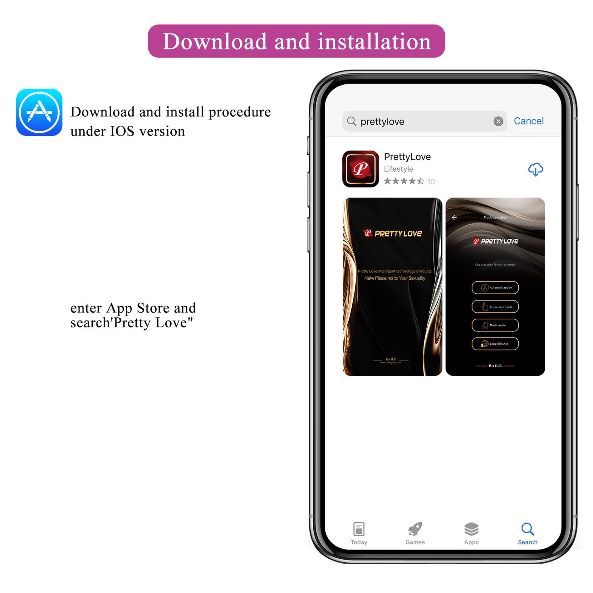 Pretty Love - Liam Purple, 12 Vibration Functions Mobile App Long-Distance