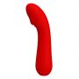 Wibrator punktu G Pretty Love Cetus czerwony silikonowy 12 wibracji - 8
