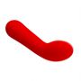 Wibrator punktu G Pretty Love Faun czerwony silikonowy 12 funkcji - 6
