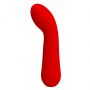 Wibrator punktu G Pretty Love Faun czerwony silikonowy 12 funkcji - 7