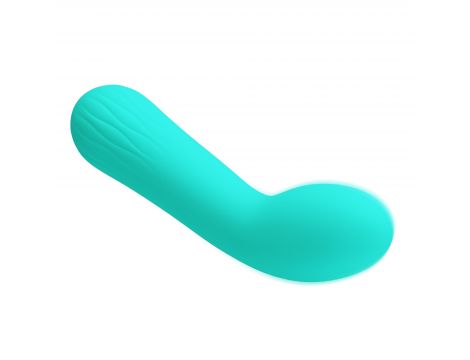 Silikonowy wibrator punktu G Pretty Love Faun Zielony 12 funkcji - 4