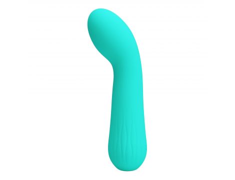 Silikonowy wibrator punktu G Pretty Love Faun Zielony 12 funkcji - 5