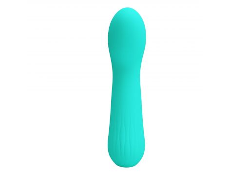 Silikonowy wibrator punktu G Pretty Love Faun Zielony 12 funkcji - 6