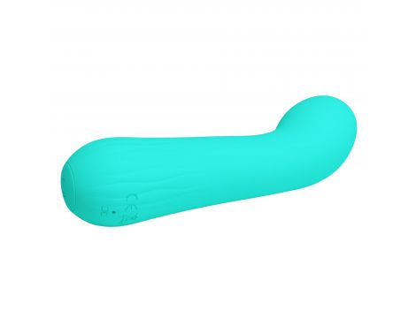Silikonowy wibrator punktu G Pretty Love Faun Zielony 12 funkcji - 8