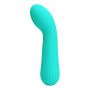Silikonowy wibrator punktu G Pretty Love Faun Zielony 12 funkcji - 6