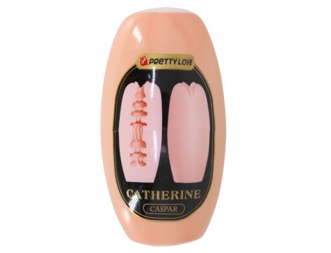 Elastyczny masturbator Pretty Love Catherine Caspar TPR - 10