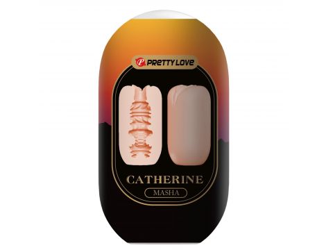 Masturbator elastyczny Pretty Love Catherine Masha TPR - 2