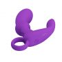 Masażer prostaty Pretty Love Cayla fioletowy 12 wibracji USB - 4