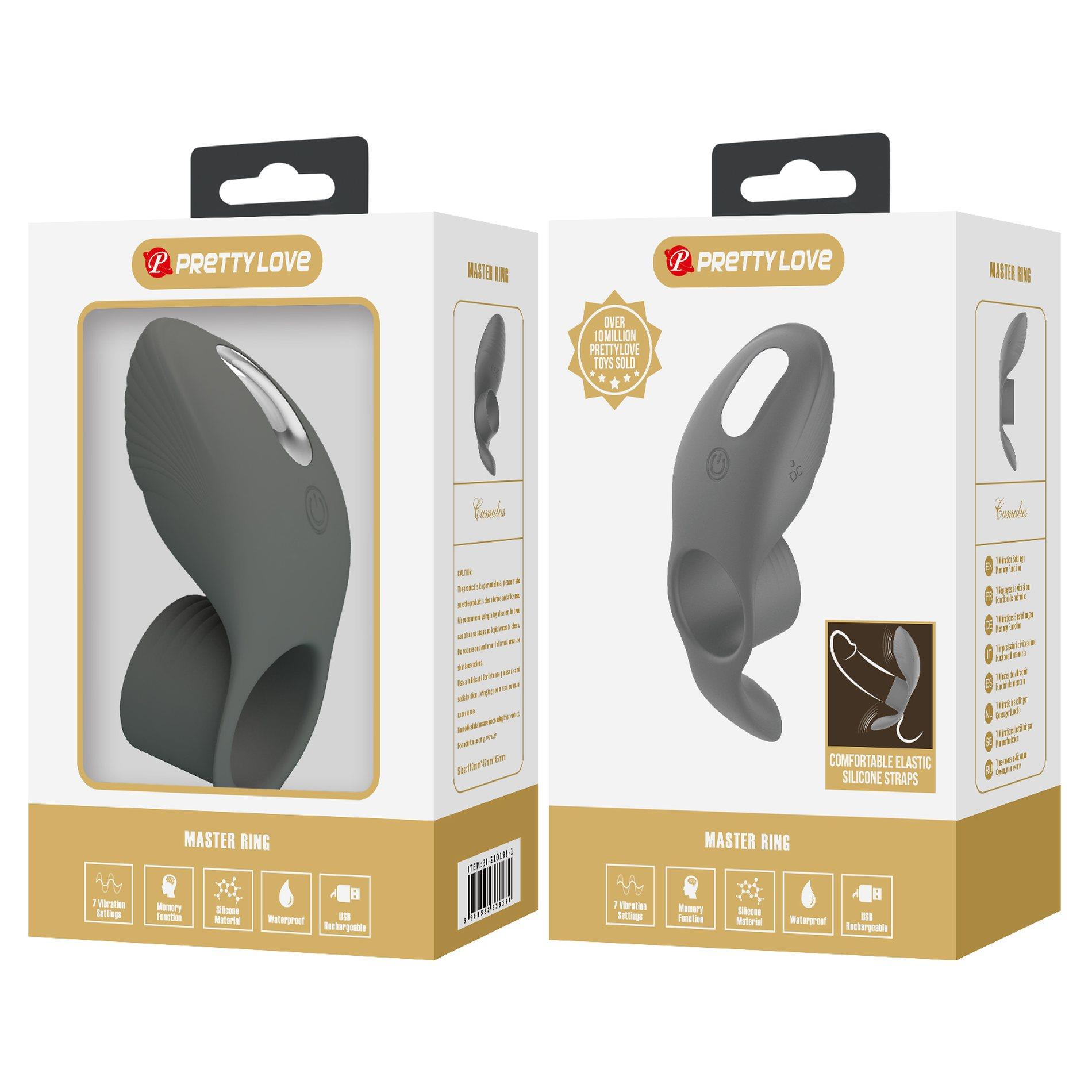 Pretty Love - Master Ring, 7 Vibration Functions, Memory Function