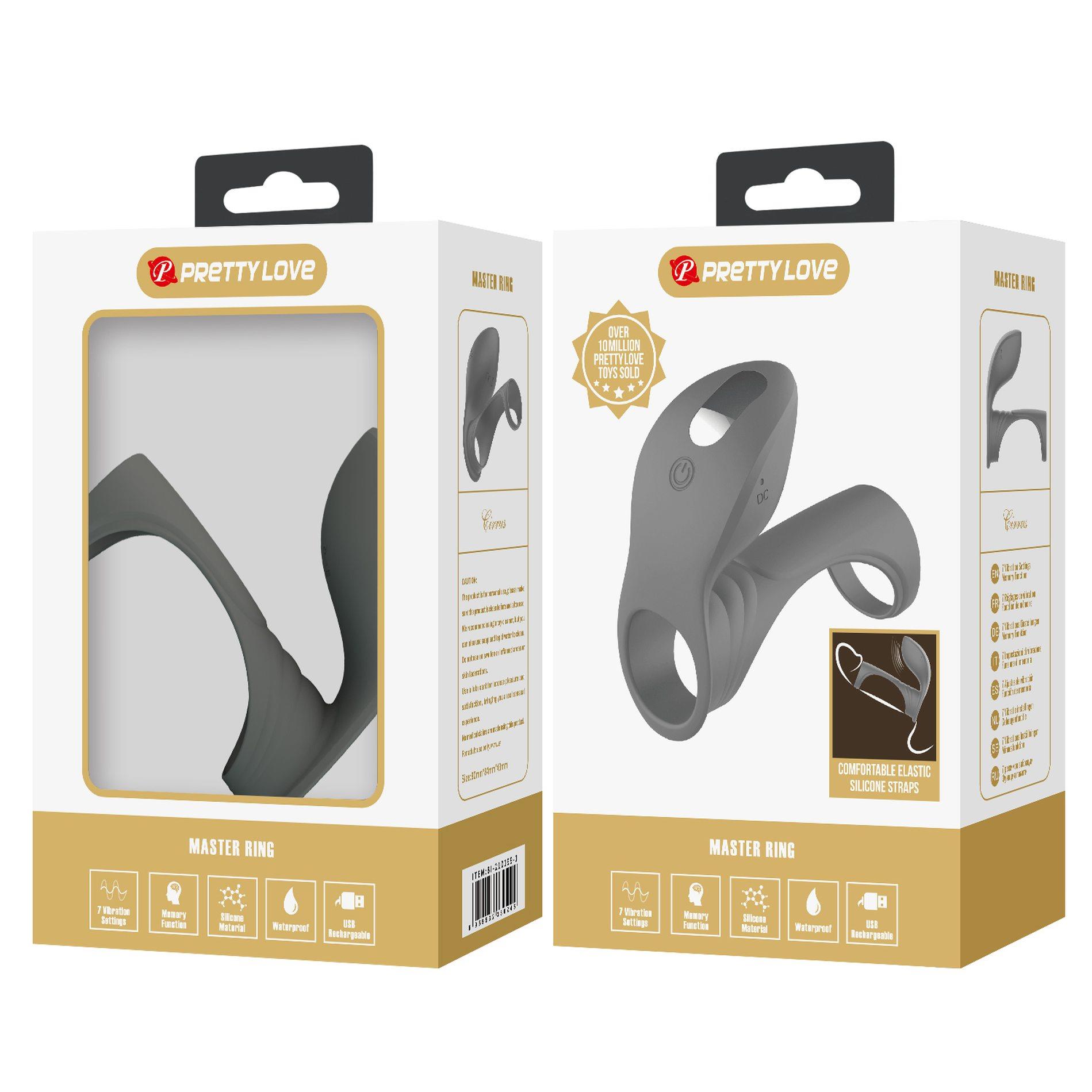 Pretty Love - Master Ring, 7 Vibration Functions, Memory Function