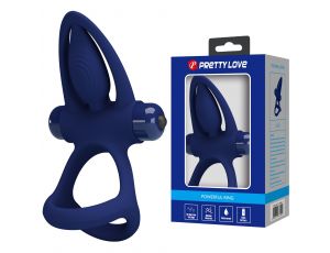 Pierścień wibrujący silikonowy Pretty Love delfin 10 trybów