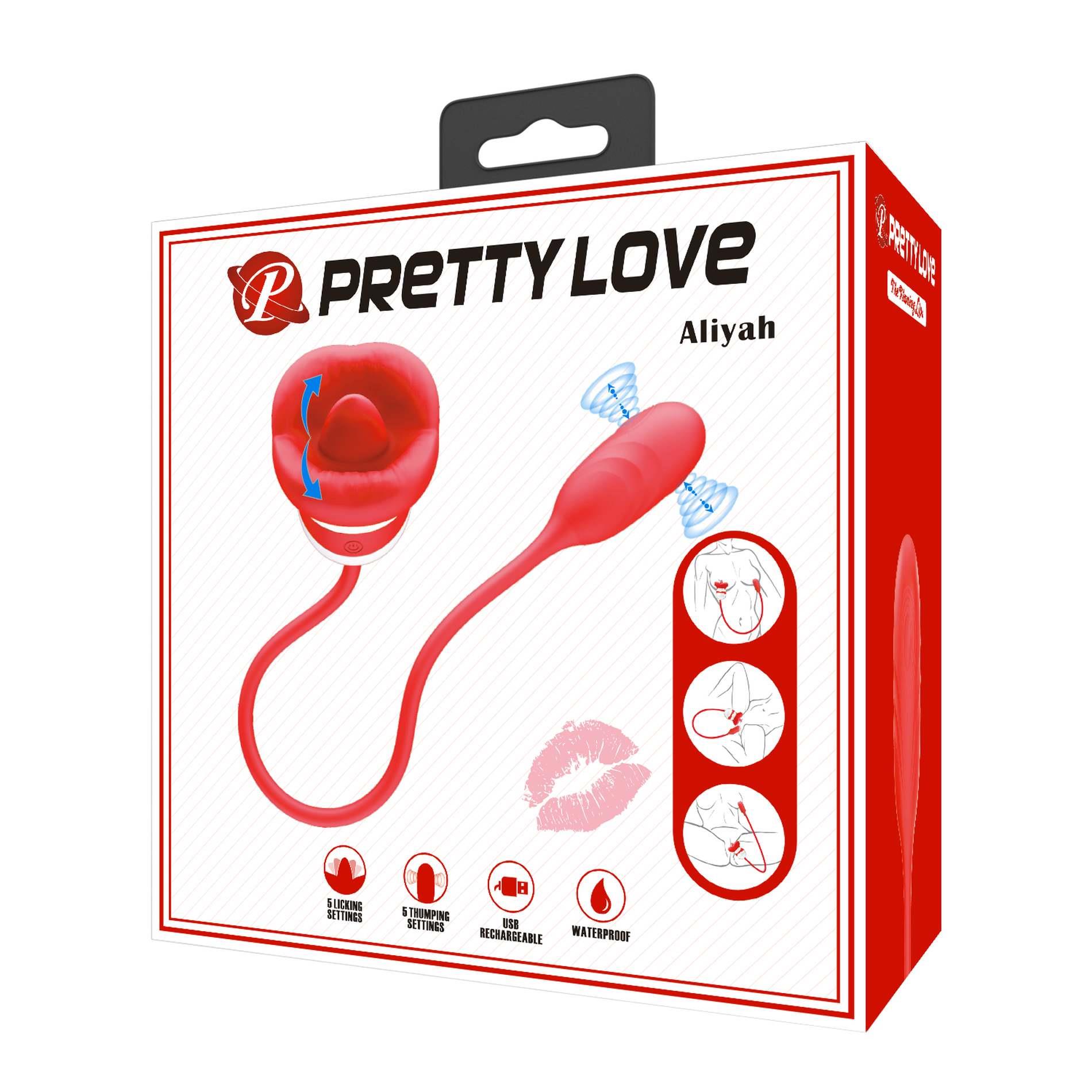 Pretty Love - Aliyah, 5 Licking Settings 5 Thumping Functions