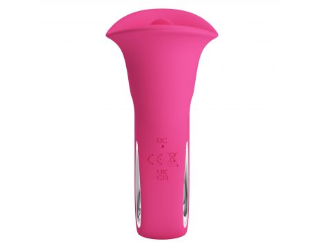 Wibrator oralny z języczkiem Pretty Love Clyde 12 wibracji 12 lizania USB - 5