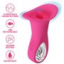 Wibrator oralny z języczkiem Pretty Love Clyde 12 wibracji 12 lizania USB - 2