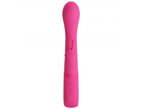 Wibrator króliczek silikonowy Pretty Love Novak srebrny USB 12 trybów - 2
