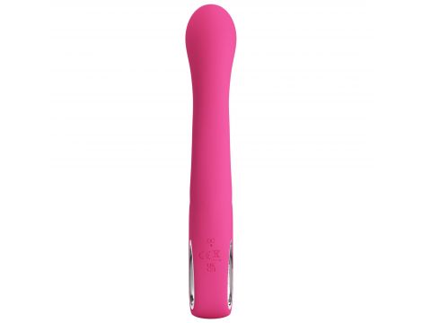 Wibrator króliczek silikonowy Pretty Love Novak srebrny USB 12 trybów - 6