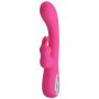 Wibrator króliczek silikonowy Pretty Love Novak srebrny USB 12 trybów - 4