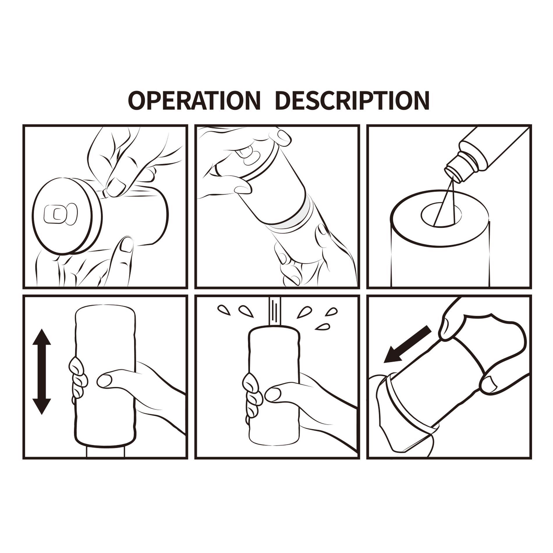 Pretty Love - Masturbator, Super Soft Material Tpr /Abs