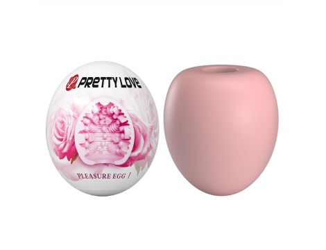 Masturbator ręczny Pretty Love Pleasure Egg I elastyczny realistyczny - 3