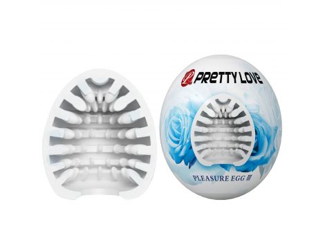 Realistyczny elastyczny masturbator Pretty Love Pleasure Egg III