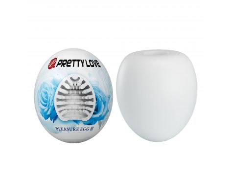 Realistyczny elastyczny masturbator Pretty Love Pleasure Egg III - 3