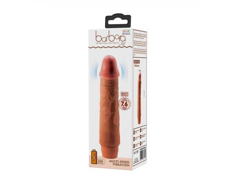 Wibrator realistyczny Baile Barbara Jeff 19 cm wielostopniowy - 12