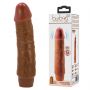 Wibrator realistyczny Baile Barbara Jeff 19 cm wielostopniowy - 2