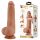 Dildo realistyczne Pretty Love Draco 23 cm z ruchomą skórą i przyssawką