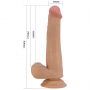 Pretty Love Tallon 22 cm Sliding Skin z przyssawką - 8