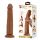 Realistyczne dildo Pretty Love Sharife ruchoma skóra 25 cm