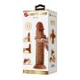 Dildo realistyczne Pretty Love Keon TPR 21 cm z przyssawką giętkie - 13