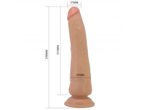 Dildo realistyczne Pretty Love Tieme yer 25 cm z przyssawką - 7